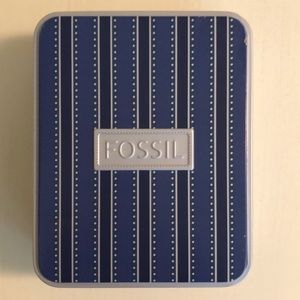 Fossil Tin Box